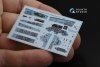 Quinta Studio QD48203 Su-27 3D-Printed & coloured Interior on decal paper ( Hobby Boss ) 1/48